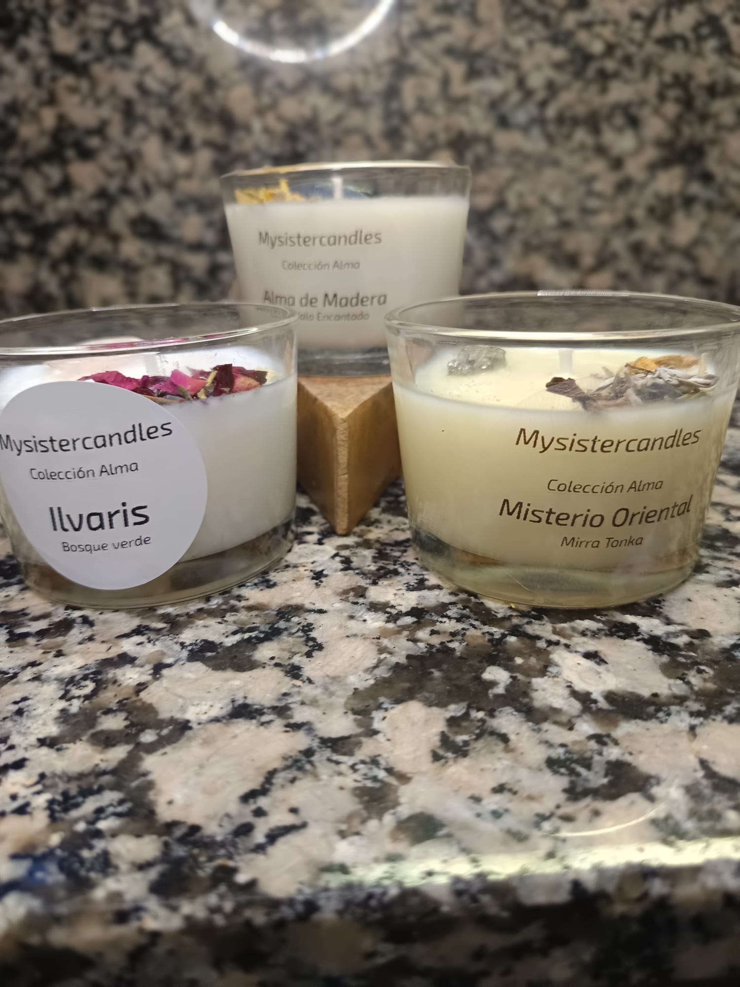 Colección Alma - Tres velas Tres intenciones