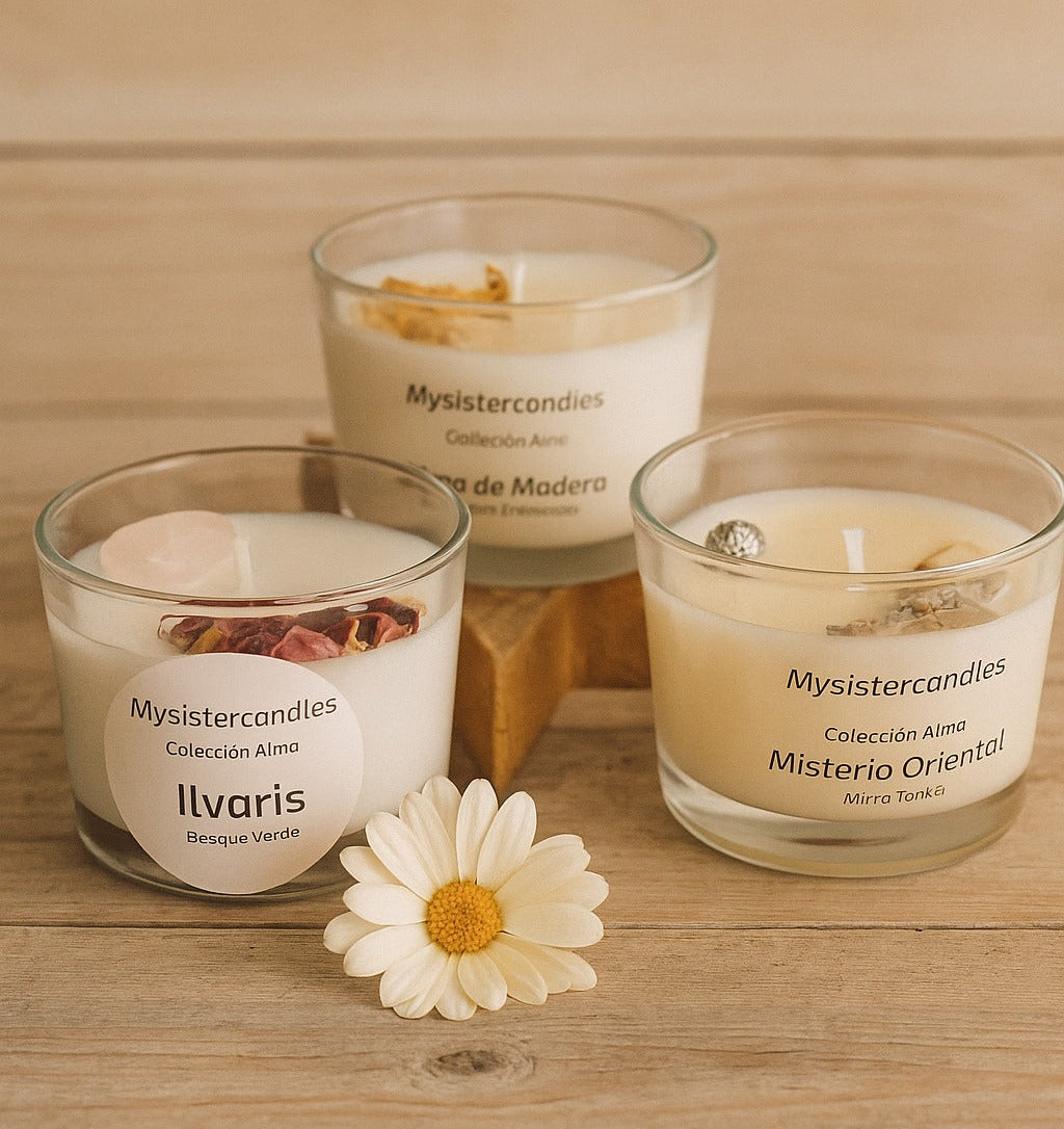 Colección Alma - Tres velas Tres intenciones