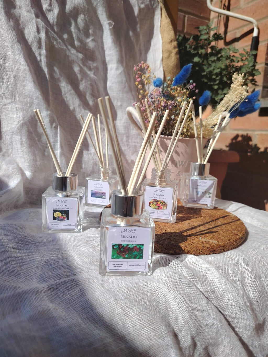 Difusores Mikado Naturales