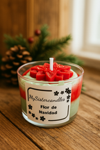 Vela Aromática - Flor de Navidad