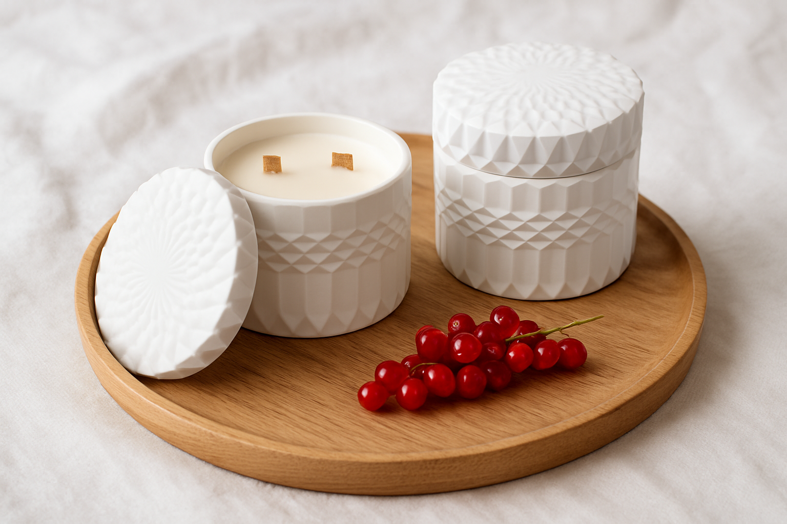 Vela Aromática - Grosella