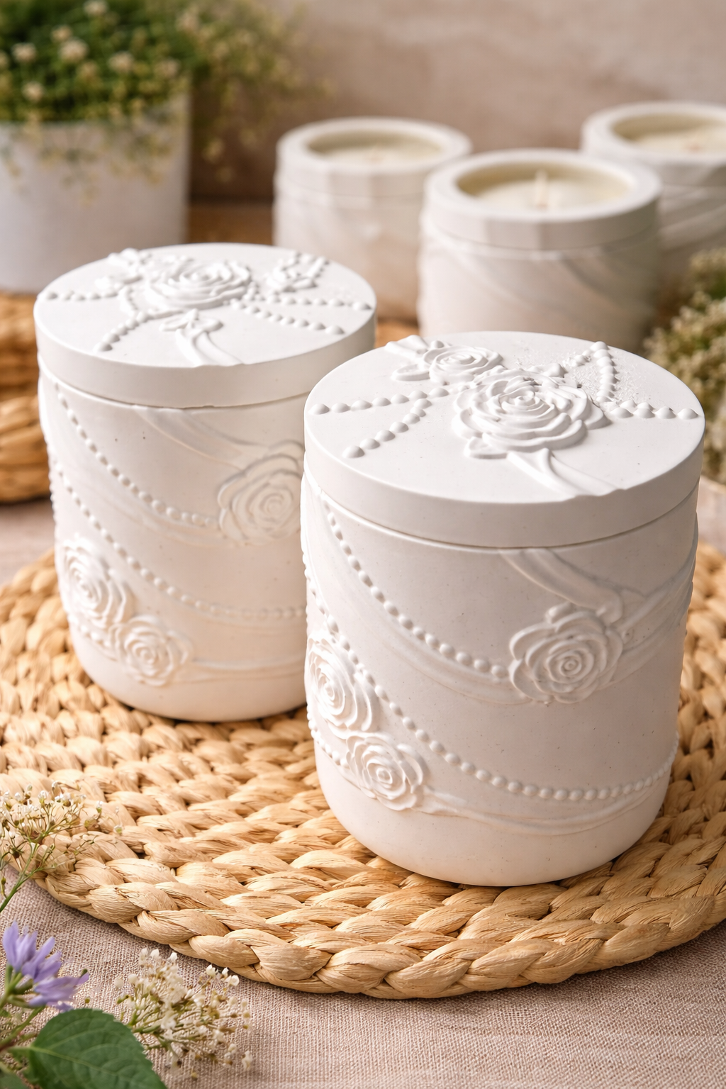 Vela Aromática - Jardín de Violetas