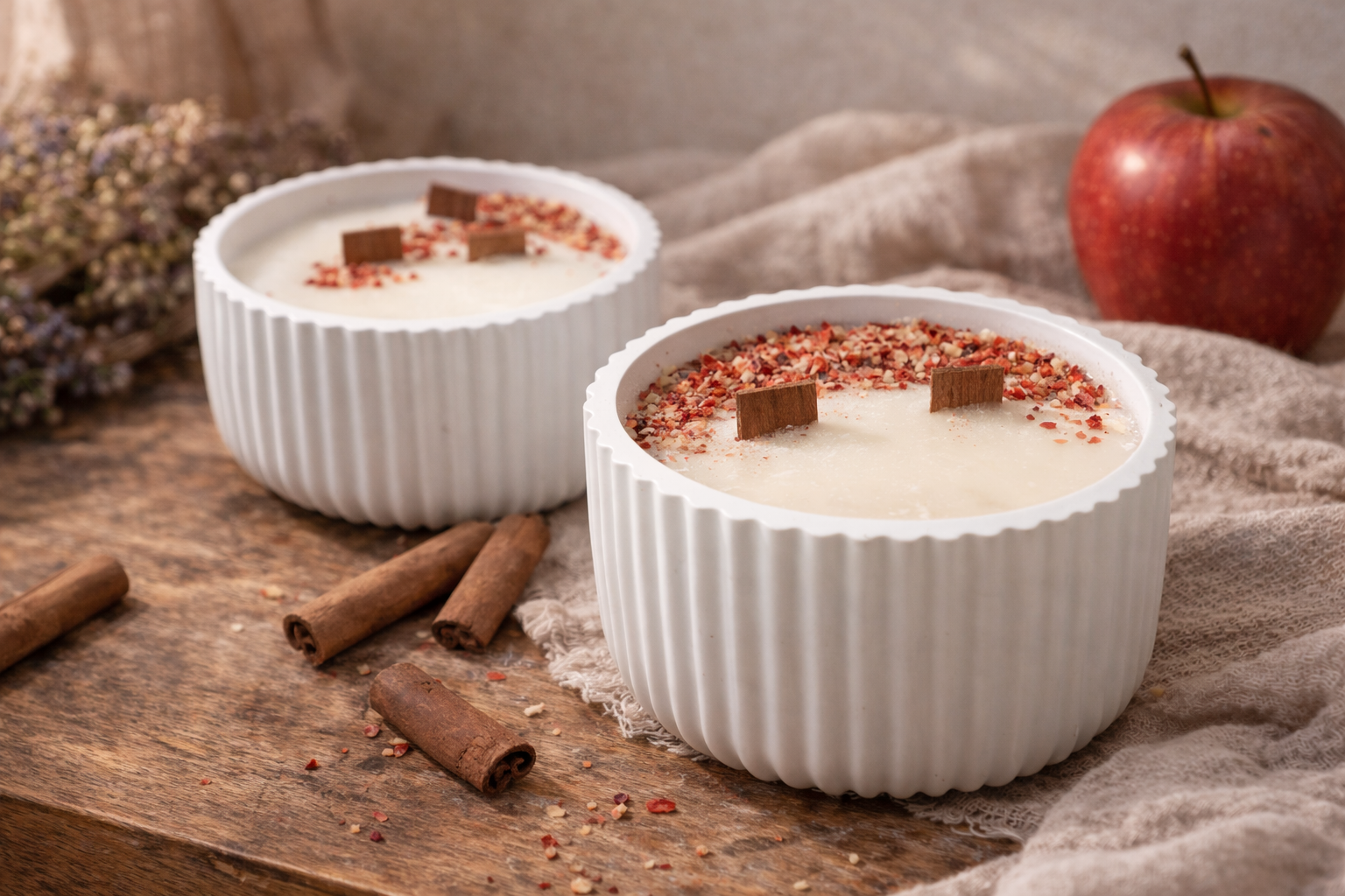 Vela Aromática - Manzana Canela