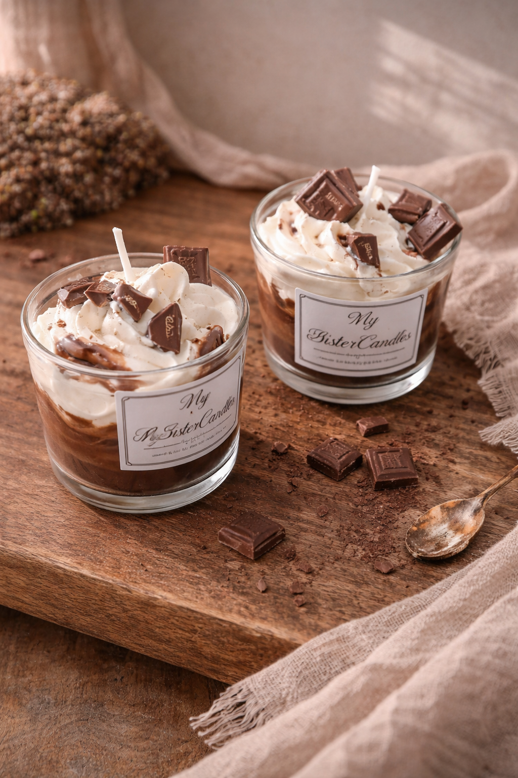 Vela Aromática   Black Chocolat