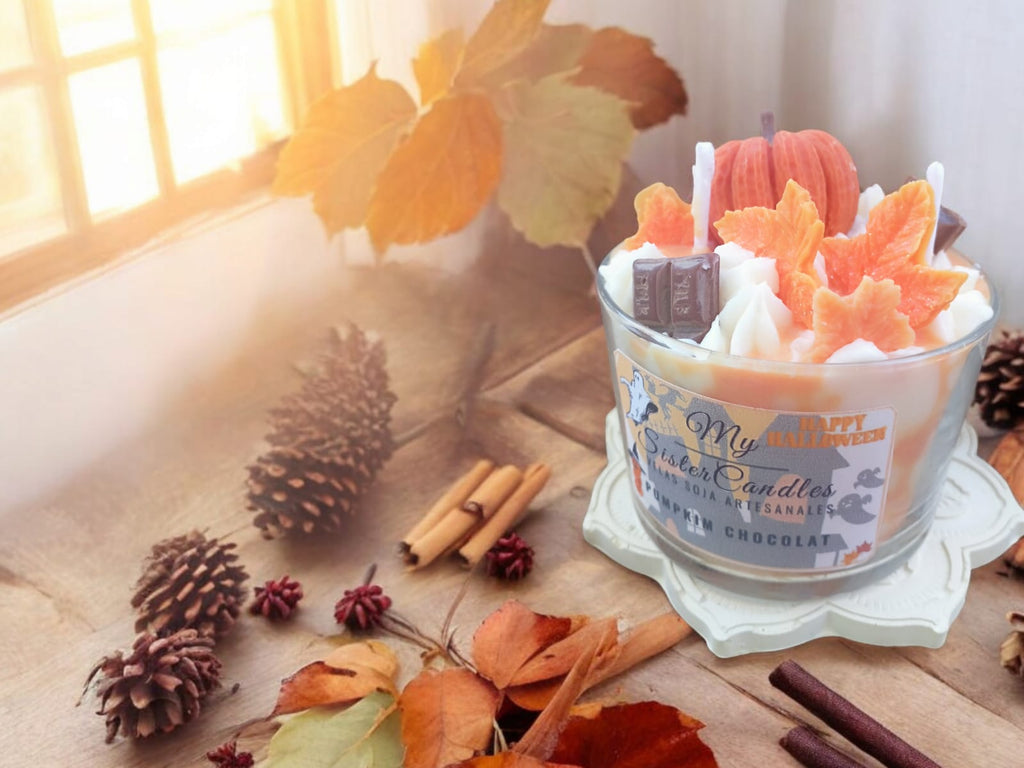 Vela Aromática - Pumpkin  Dark Chocolat