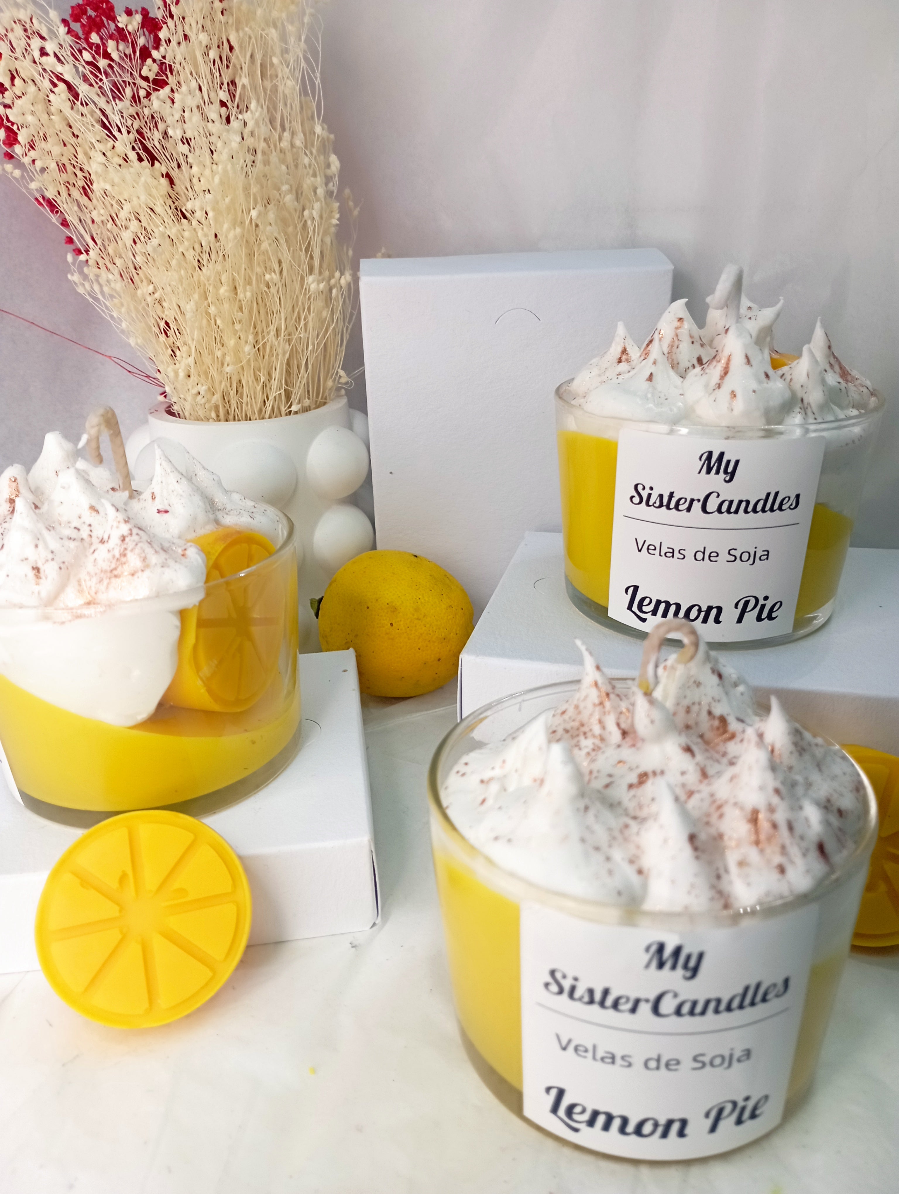 Vela aromática Lemon Pie