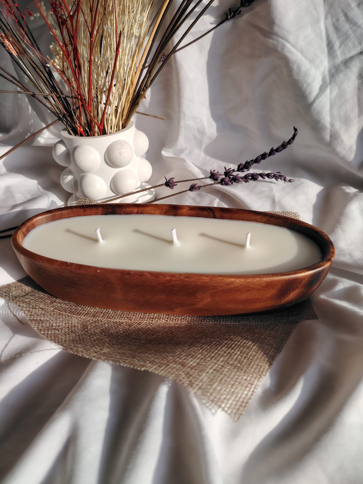 Vela  Aromática - Madera