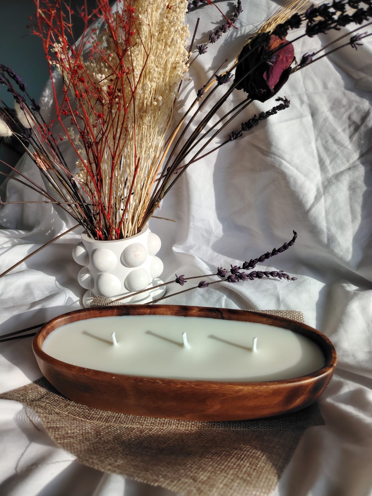 Vela  Aromática - Madera