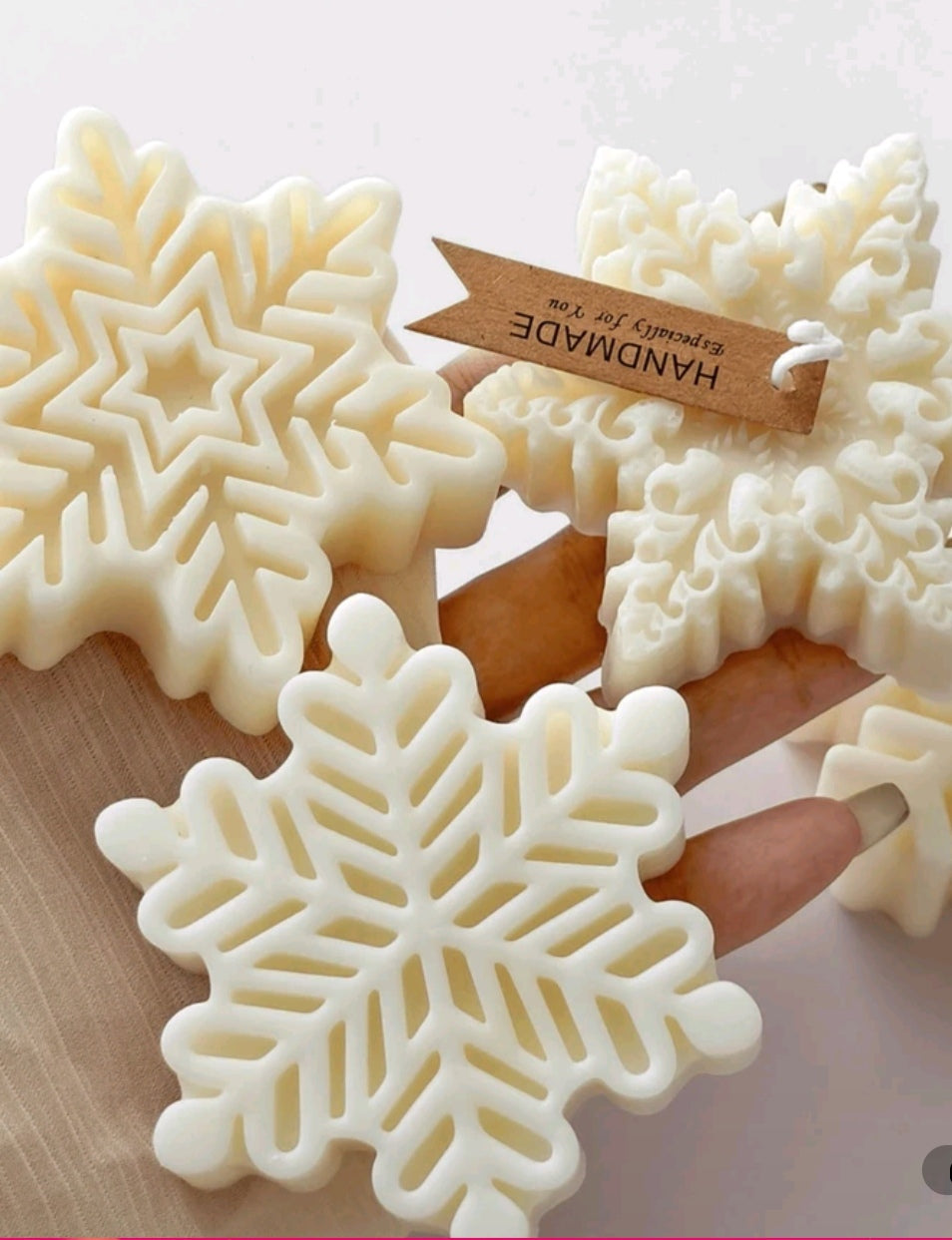 Vela aromática - Copo de Nieve