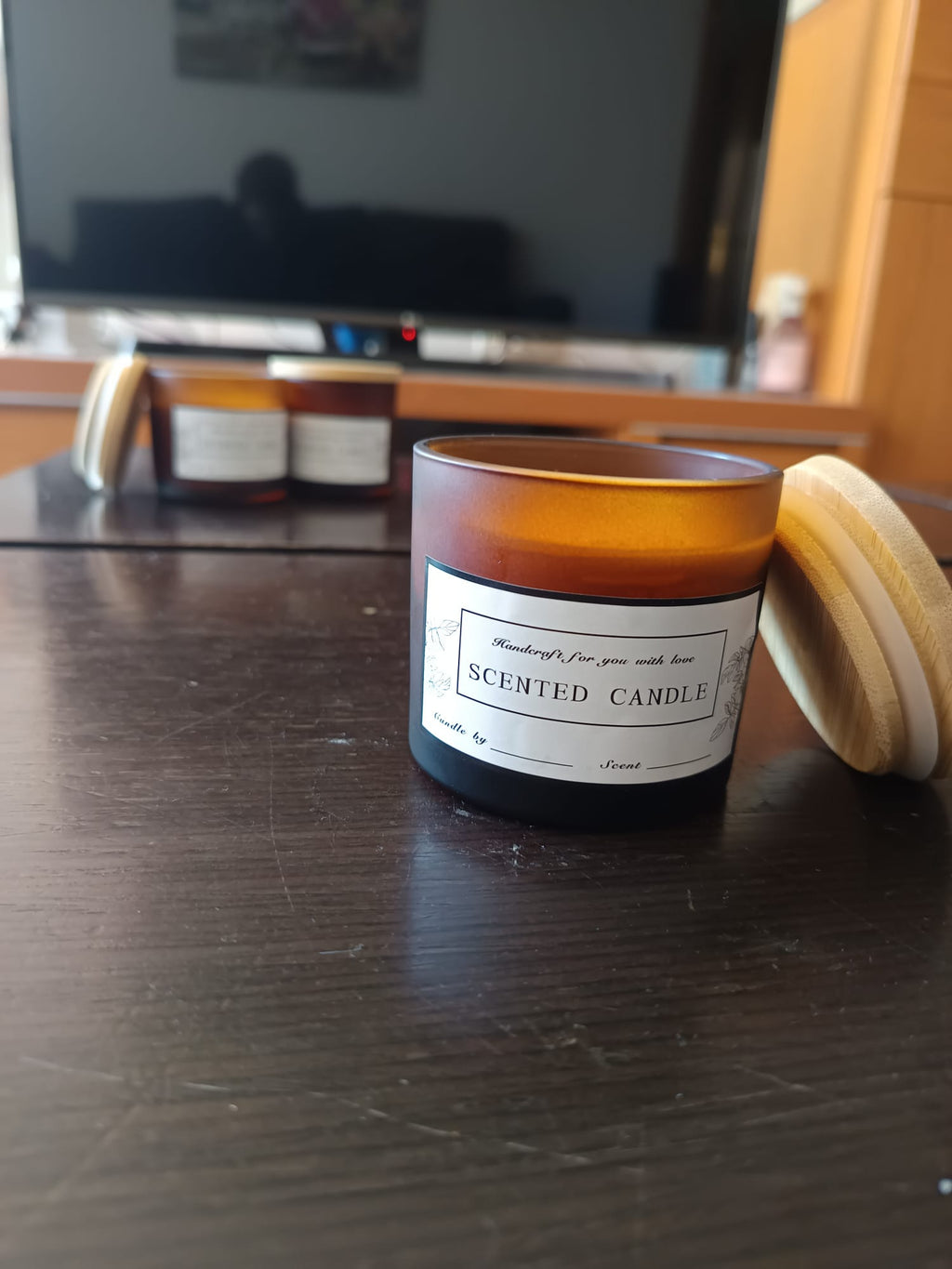 Vela Aromática - Caramelo Toffee