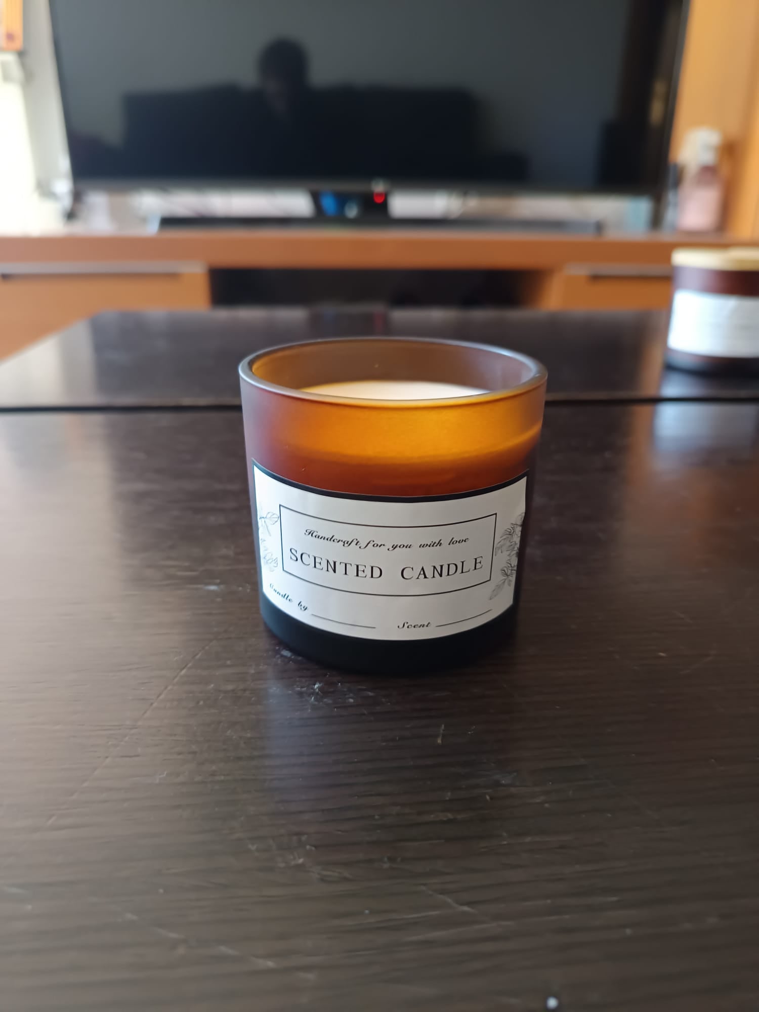 Vela Aromática - Caramelo Toffee