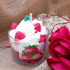 Vela Aromática  - Pastel de Fresas