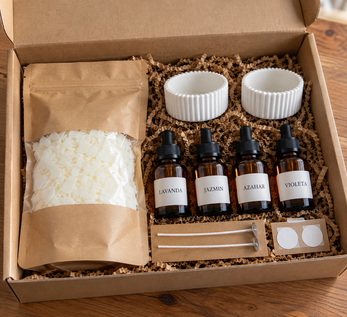 Kit de vela artesanal – crea la tuya en casa | Mysistercandles
