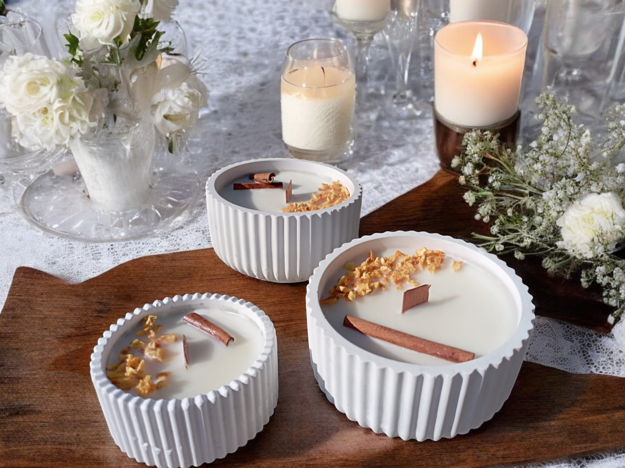 Vela Aromática-Canela Naranja