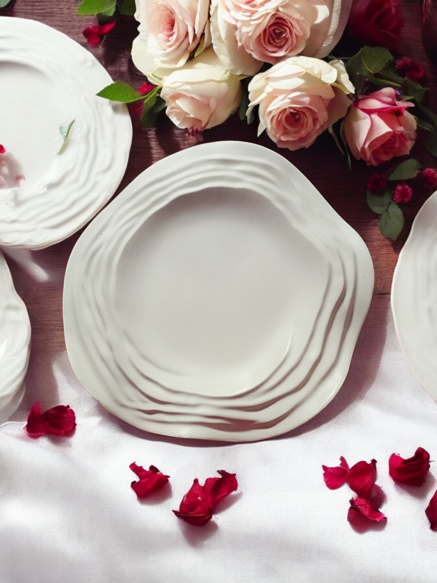 Bandeja Artesanal Redonda Irregular