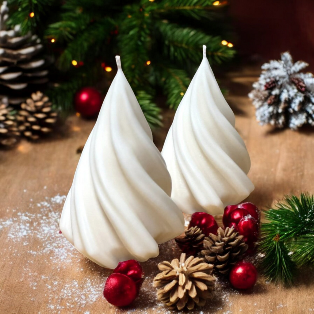 Vela Artesanal Árbol Navidad