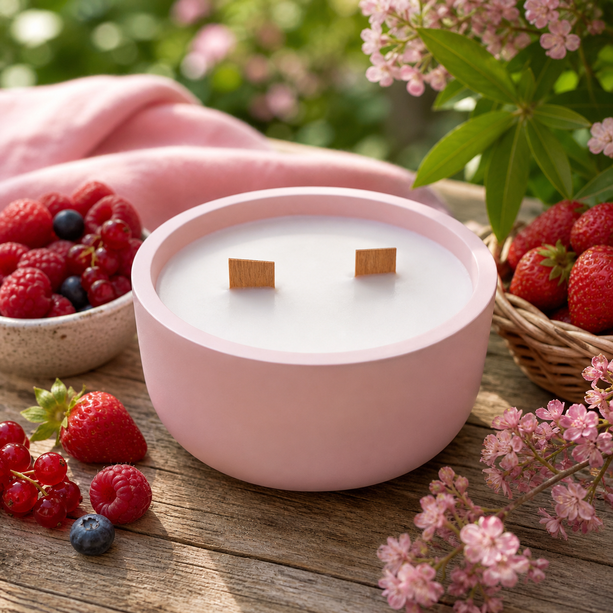 Frutos Rojos de Verano - Rosa