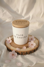 Flor de Sakura - tapa puesta