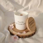 Flor de Sakura - vista alta con mecha
