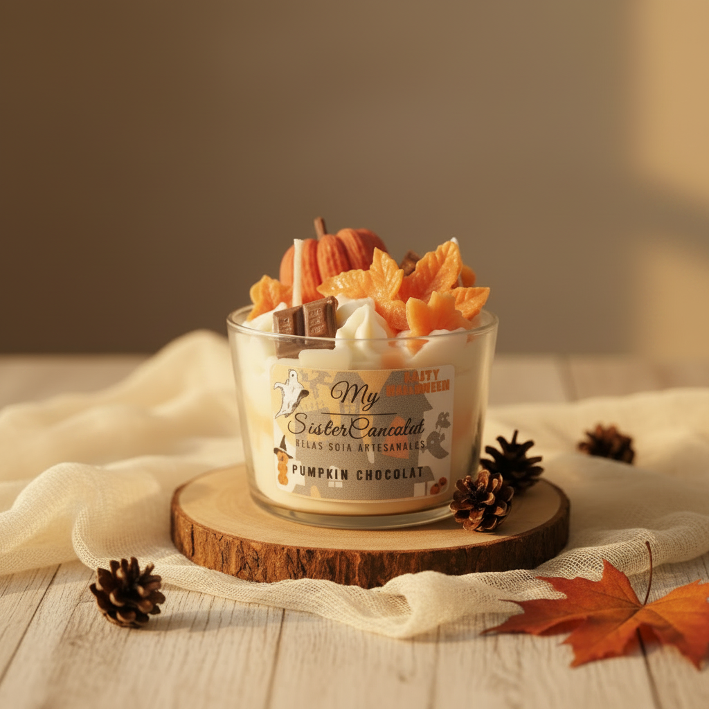 Pumpkin Chocolat - Close Up Side