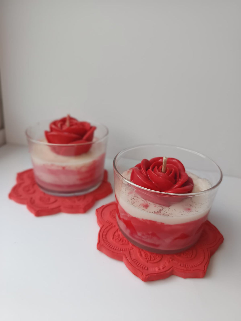 Vela Aromática - Rosa Roja