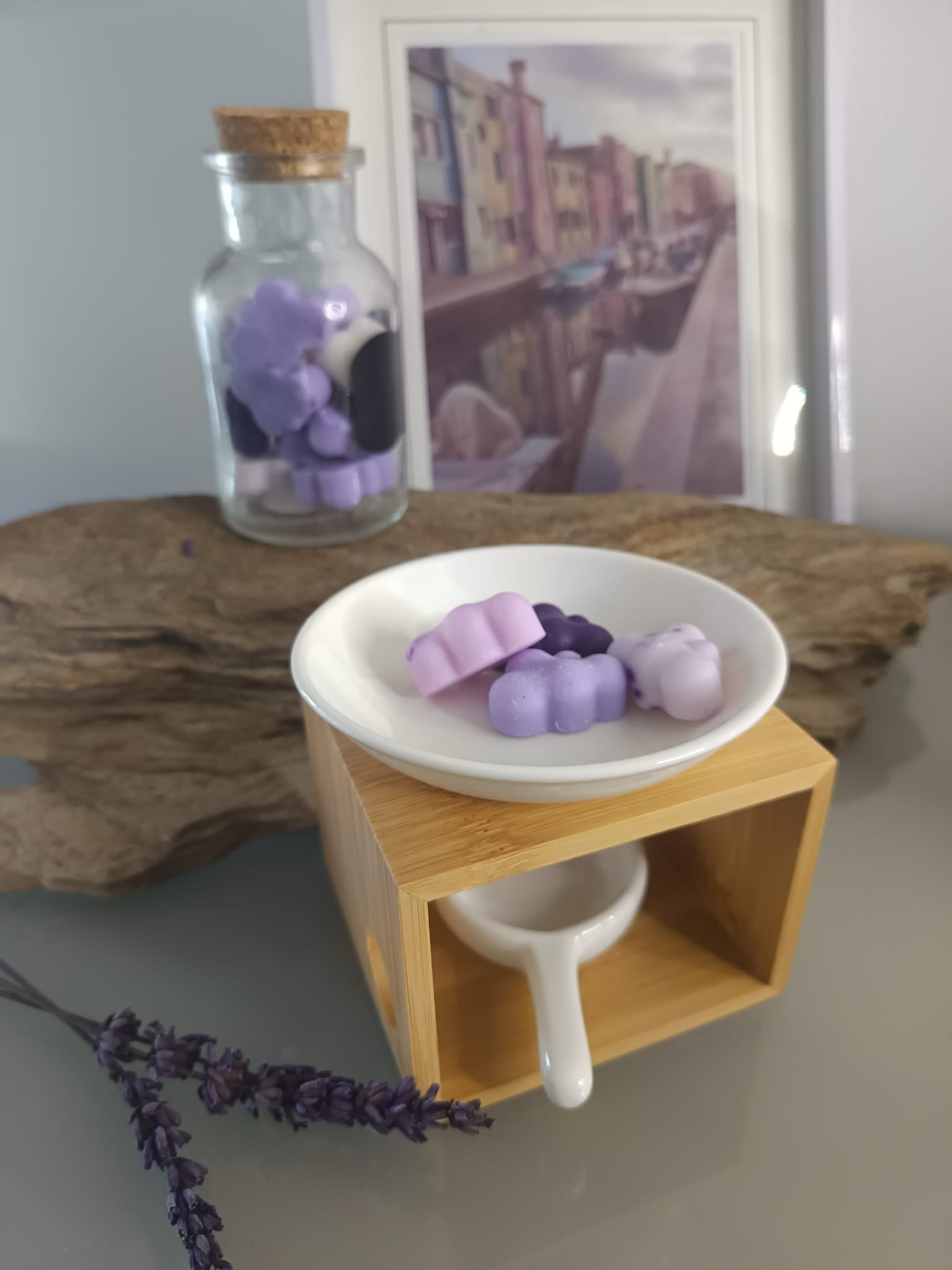 Quemador Madera Elegant