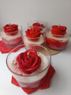 Vela Aromática - Rosa Roja