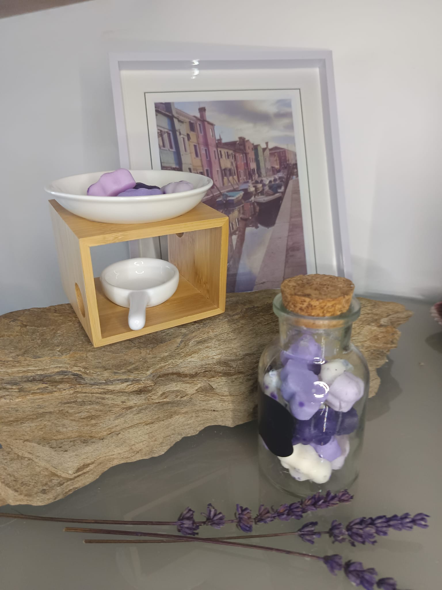 Quemador Madera Elegant