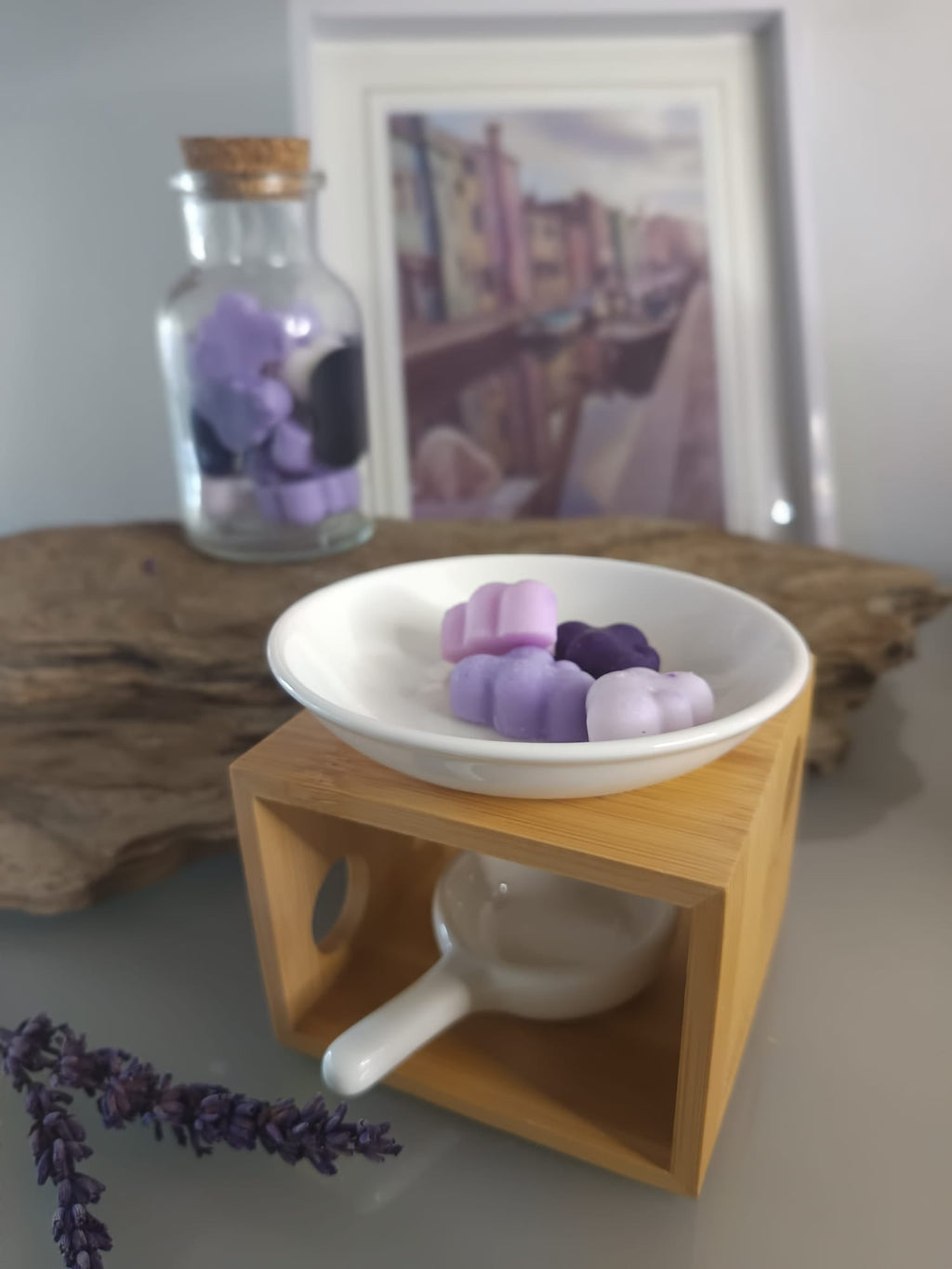 Quemador Madera Elegant