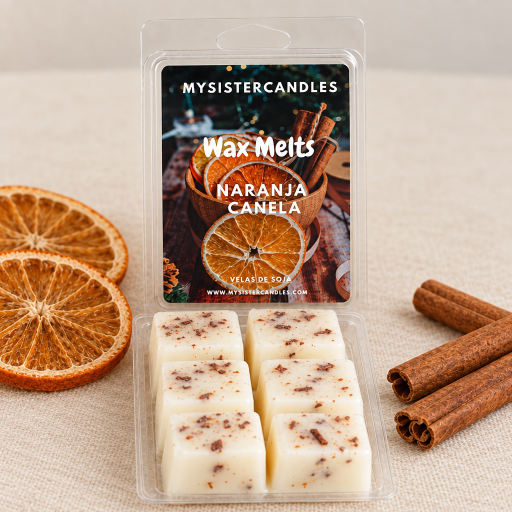Tableta Naranja Canela sin quemador