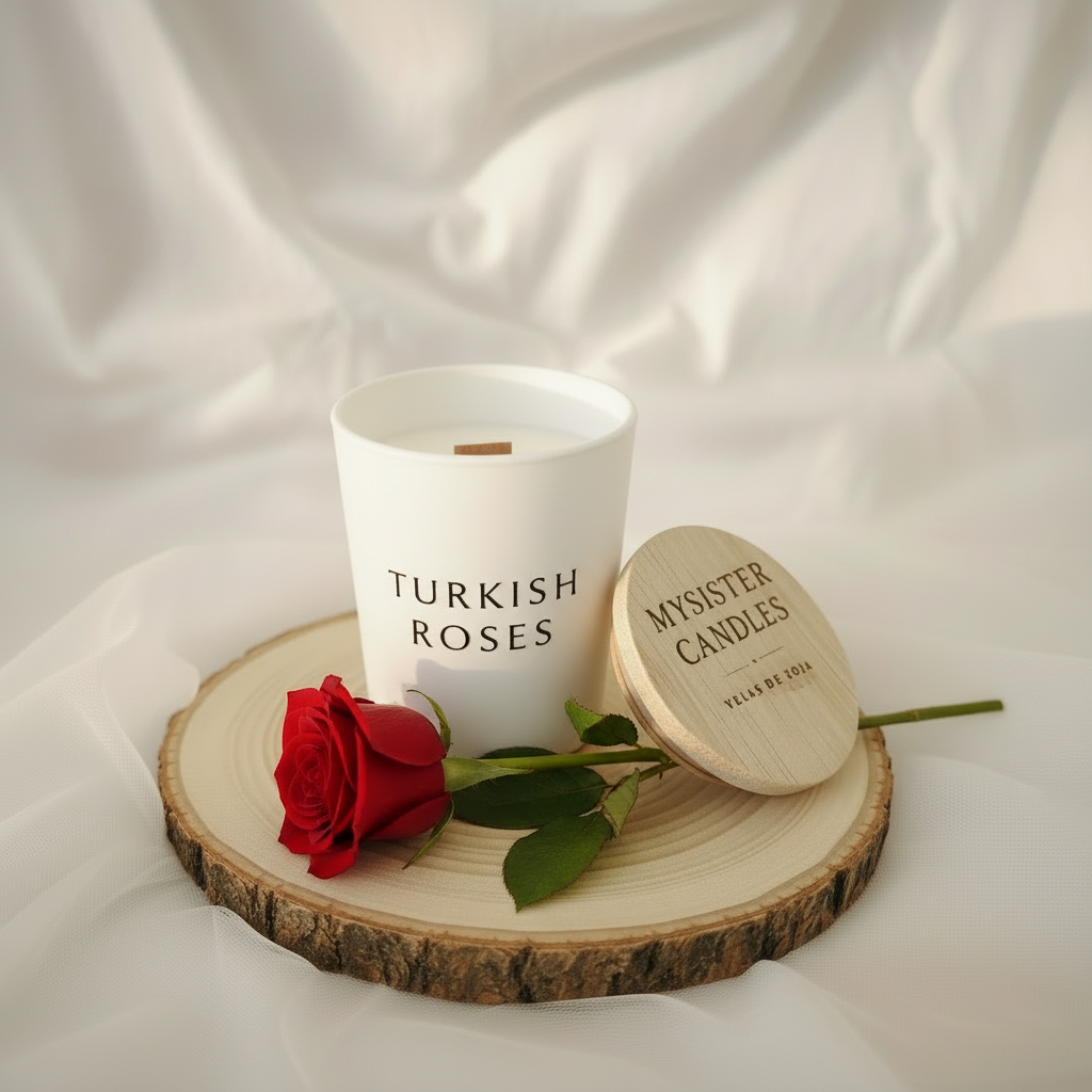 Turkish Roses blanco letra negra - tapa al lado