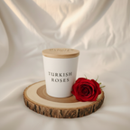 Turkish Roses blanco letra negra - tapa encima